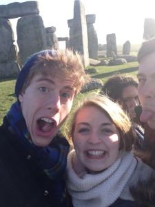 It was too fun taking pictures in front of Stonehenge. 